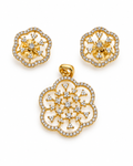 Aurelia Bloom Pendant & Stud Set