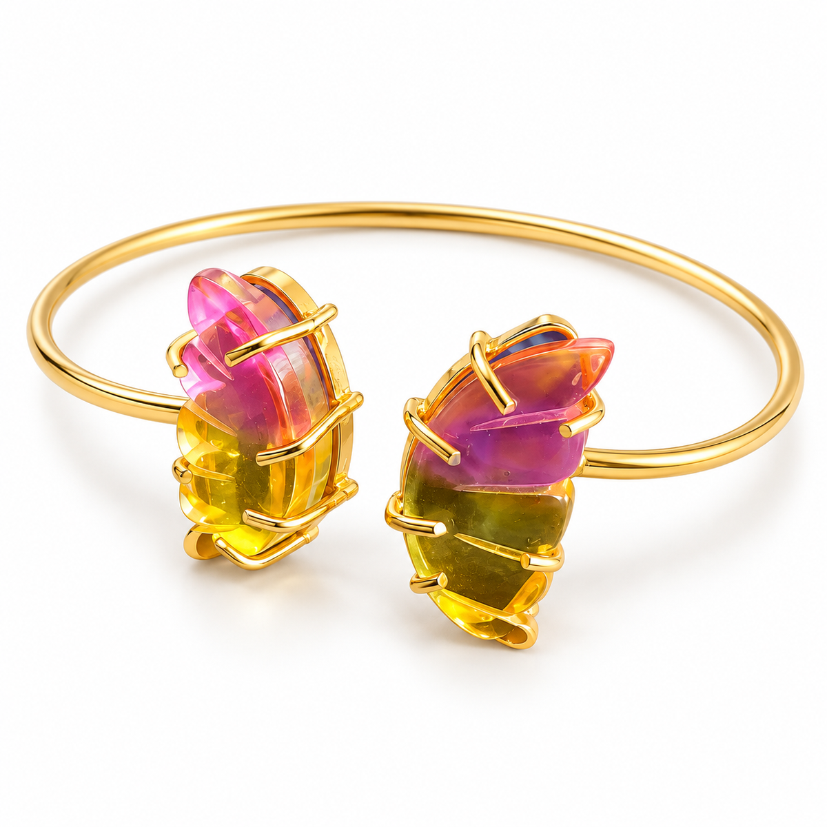 Aurora Wings Cuff Bracelet