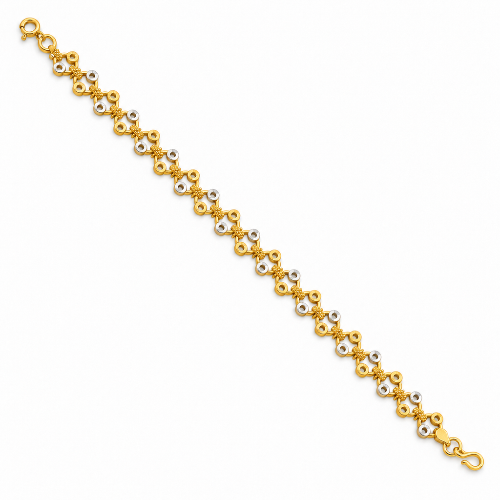Aurelia Two-Tone Link Bracelet