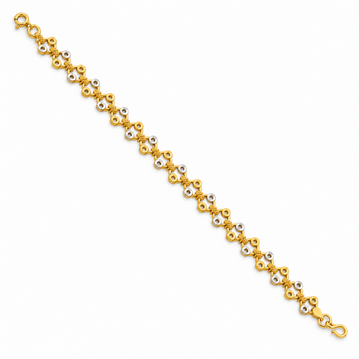 Aurelia Two-Tone Link Bracelet