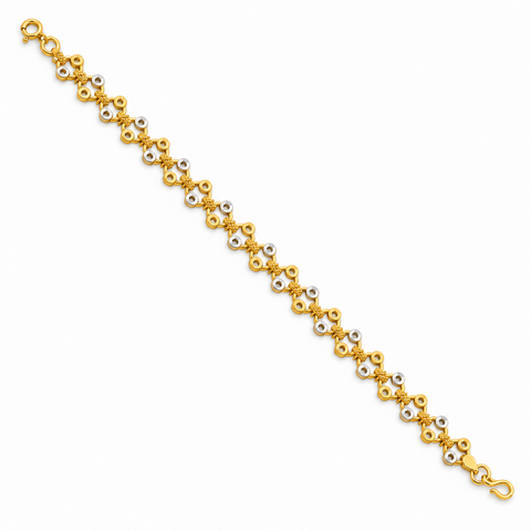 Aurelia Two-Tone Link Bracelet