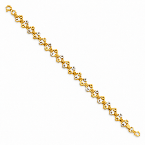 Aurelia Two-Tone Link Bracelet