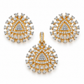Seraphine Radiance Pendant & Earring Set
