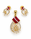 Rubelle Serenade Pendant & Stud Set